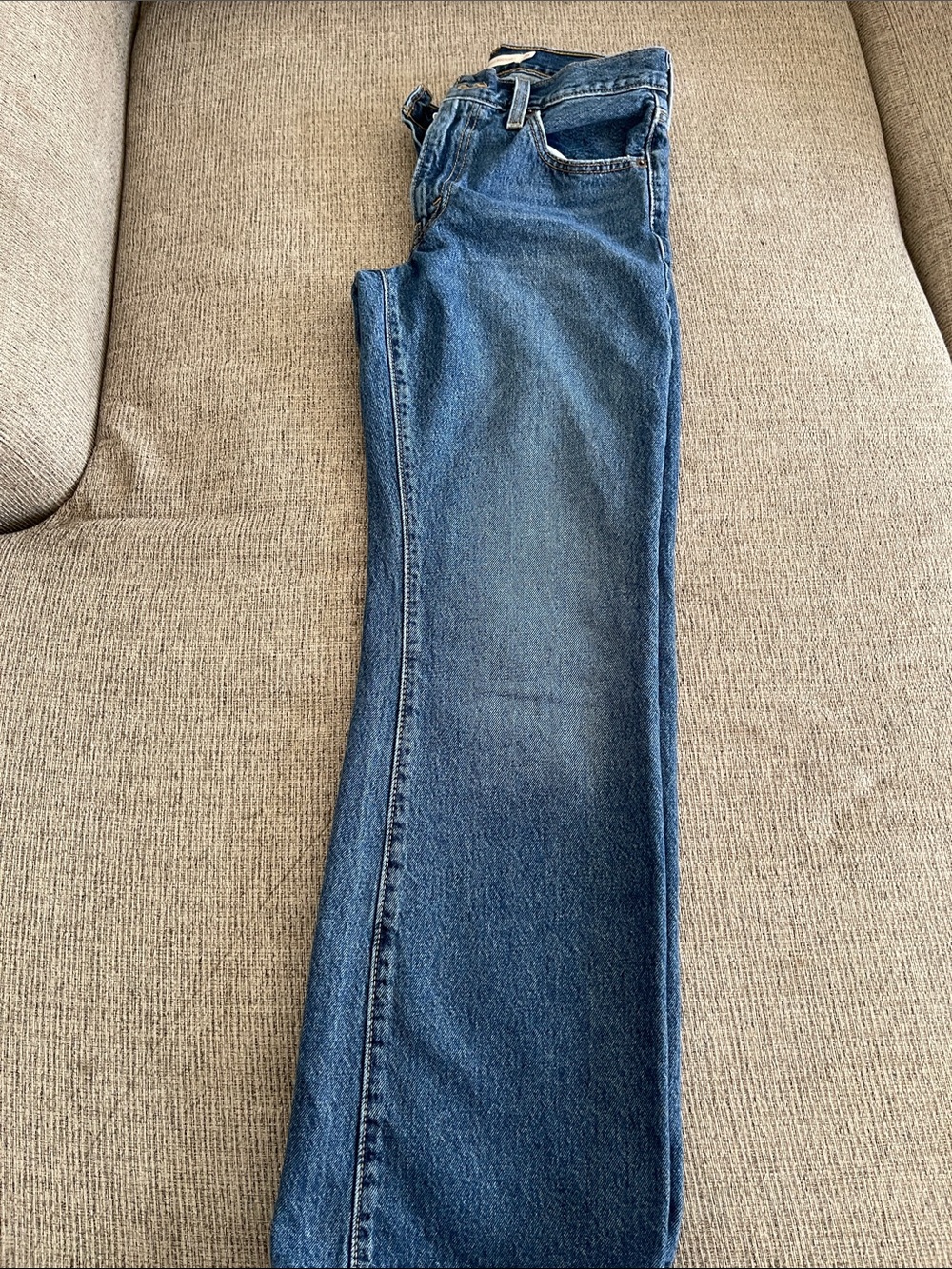 Levi's Women's Blue Flare Jeans